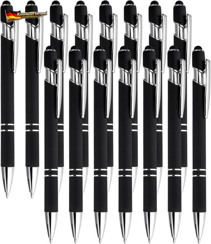 15er kugelschreiber set mit - kugelschreiber,