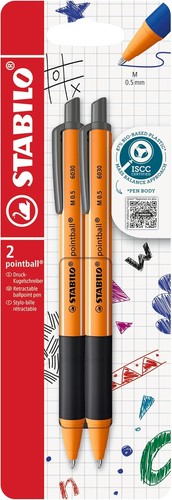 Druckkugelschreiber 2er pack - 2er,