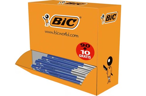 100 bic druckkugelschreiber - bic,