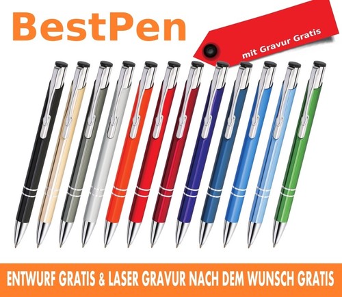 1000 metall kugelschreiber - 10,