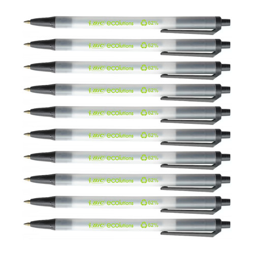 10x bic druckkugelschreiber - 10x, bic®